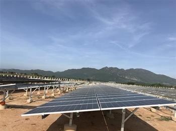 Nhà máy điện mặt trời BP Solar 1 Phước Hữu phấn đấu hoàn thành cuối tháng 12 năm 2018